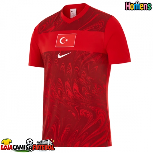 Camisa de Futebol Turquia Equipamento Principal Mundo 2026 Manga Curta